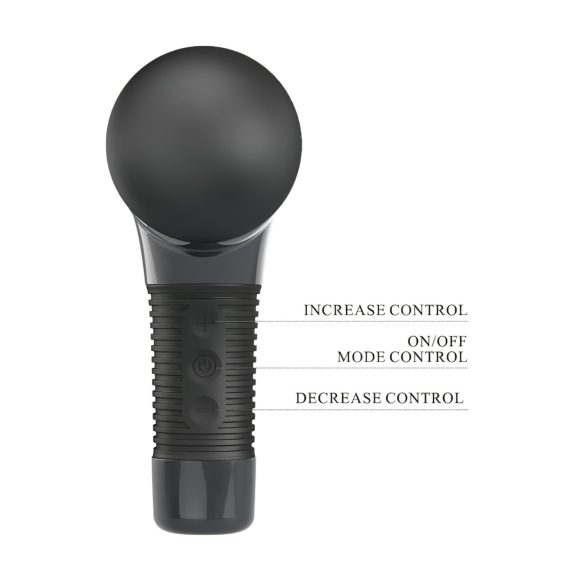 Pretty Love - pistola de masajeador vibrador - silicona negra