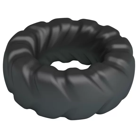 Crazy Bull - anillo para pene extra resistente - silicona negra