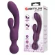 Pretty Love All Rounder - vibrador doble para punto G y clítoris (lila)