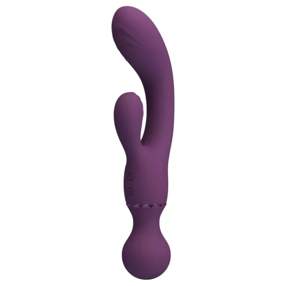 Pretty Love All Rounder - vibrador doble para punto G y clítoris (lila)