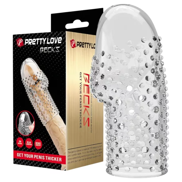 Pretty Love Becks - funda pene - transparente