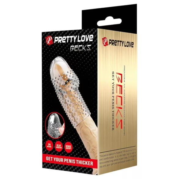 Pretty Love Becks - funda pene - transparente