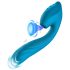 Vibeconnect - Vibrador resistente al agua para G-spot y clítoris (azul)