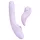 Svakom DuoGlow - Vibrador para punto G y clítoris controlado por app (morado)