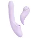 Svakom DuoGlow - Vibrador para punto G y clítoris controlado por app (morado)