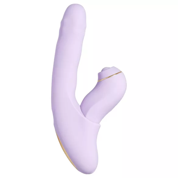Svakom DuoGlow - Vibrador para punto G y clítoris controlado por app (morado)
