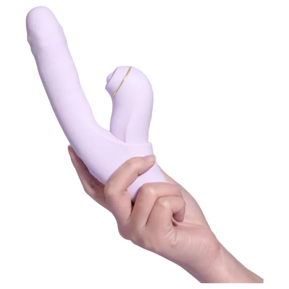 Svakom DuoGlow - Vibrador para punto G y clítoris controlado por app (morado)
