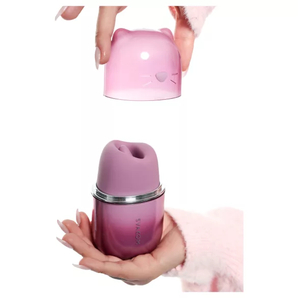 Svakom Klitty - vibrador succionador de clítoris con ondas de aire controlado por aplicación