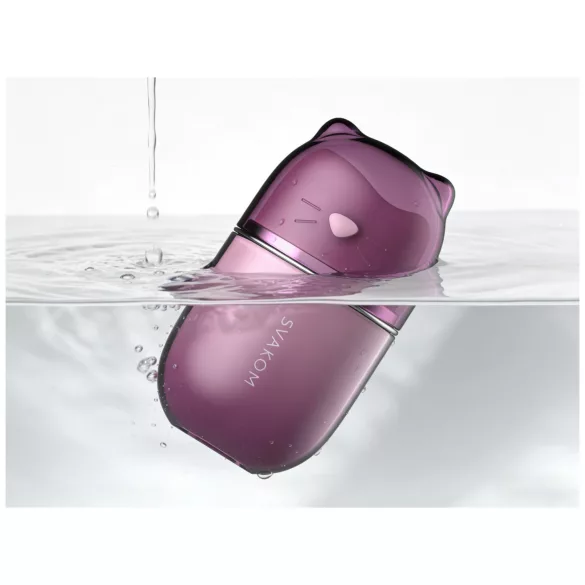 Svakom Klitty - vibrador succionador de clítoris con ondas de aire controlado por aplicación