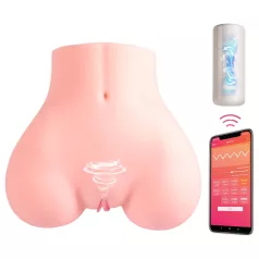   Vibeconnect - masturbador torso masculino inteligente - realista color piel