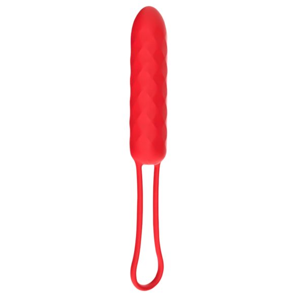 Vibeconnect Faith - vibrador rojo recargable y sumergible