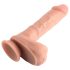 Dildo realista 20 cm con ventosa y testículos