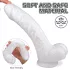Sex HD Martin - consolador realista con testículos y ventosa - color blanco