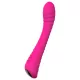Sex HD Sunshine - vibrador punto G recargable con estrías - silicona rosa