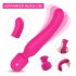 Sex HD Iris - Vibrador Masajeador Calentador 2 Motores (Rosa)