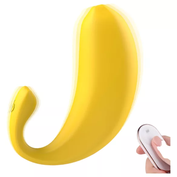 Sex HD - Huevo vibrador controlado por app (amarillo)