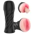 Sex HD Marcus - vagina artificial realista en estuche (negro-natural)