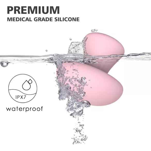 Magic Mushroom - vibrador recargable (rosa)