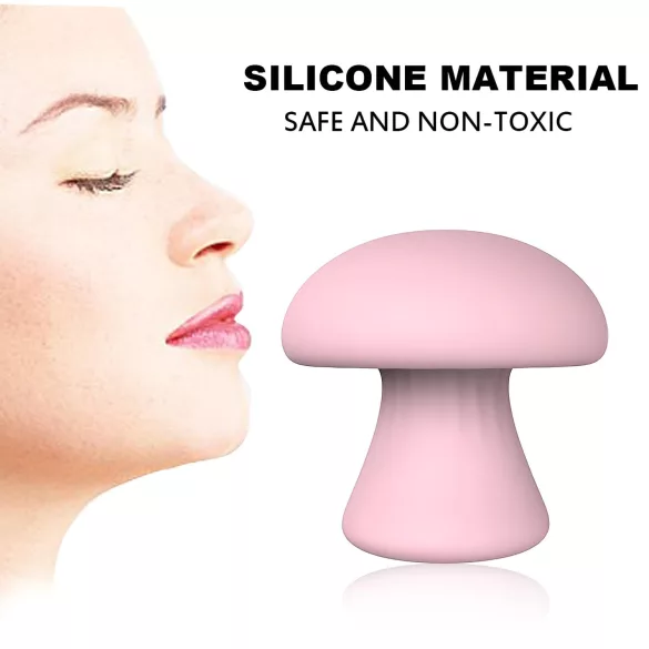 Magic Mushroom - vibrador recargable (rosa)