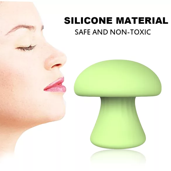 Magic Mushroom - vibrador facial recargable (verde)