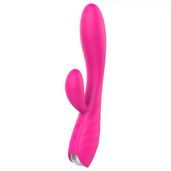 Sex HD Muses - vibrador recargable impermeable con calor - silicona rosa