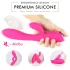 Sex HD Muses - vibrador recargable impermeable con calor - silicona rosa
