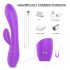 Sex HD Muses - vibrador recargable impermeable silicona lila