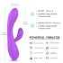 Sex HD Muses - vibrador recargable impermeable silicona lila