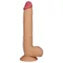 Lovetoy King-Sized - dildo realista con ventosa - 25 cm - color natural
