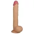 Lovetoy King-Sized - dildo realista con ventosa - 25 cm - color natural
