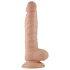 Lovetoy Real Extreme - Dildo succión 21cm (natural)