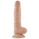 Lovetoy Real Extreme - consolador con ventosa - 21 cm (color natural)