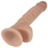 Lovetoy Real Extreme - consolador con ventosa - 21 cm - color natural