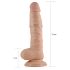 Lovetoy Real Extreme - Dildo succión 21cm (natural)