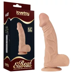   Lovetoy Real Extreme - consolador con ventosa - 23 cm (color natural)