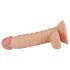 Lovetoy Real Extremo - Dildo con ventosa y testículos, 19cm (natural)