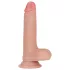 Lovetoy Nature Cock - dildo realista doble capa - 18 cm color natural