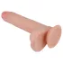 Lovetoy Nature Cock - dildo realista doble capa - 18 cm color natural