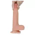 Lovetoy Nature Cock - dildo realista doble capa - 18 cm color natural