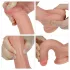 Lovetoy Nature Cock - dildo realista doble capa - 18 cm color natural