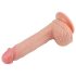 Dildo realista con ventosa Lovetoy - 21cm (natural)