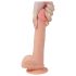 Dildo realista con ventosa Lovetoy - 21cm (natural)