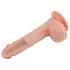 Lovetoy Nature Cock - dildo realista con ventosa - 21cm color piel