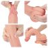 Dildo realista con ventosa Lovetoy - 21cm (natural)