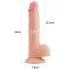 Lovetoy Nature Cock - dildo realista con ventosa - 21cm color piel
