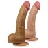 Lovetoy - dildo realista curvado - 20cm - color natural