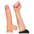 Lovetoy Nature Cock - consolador realista doble capa - 25cm - color natural
