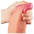 Lovetoy Nature Cock - Dildo realista doble capa - 30cm color natural