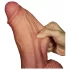 Lovetoy - dildo realista doble capa - 26cm - color natural