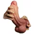 Lovetoy - dildo realista doble capa - 26cm - color natural